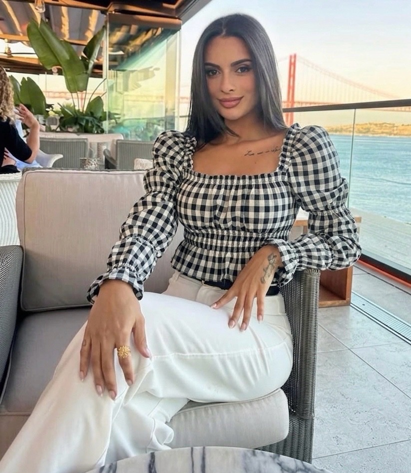Blouse noir et blanc