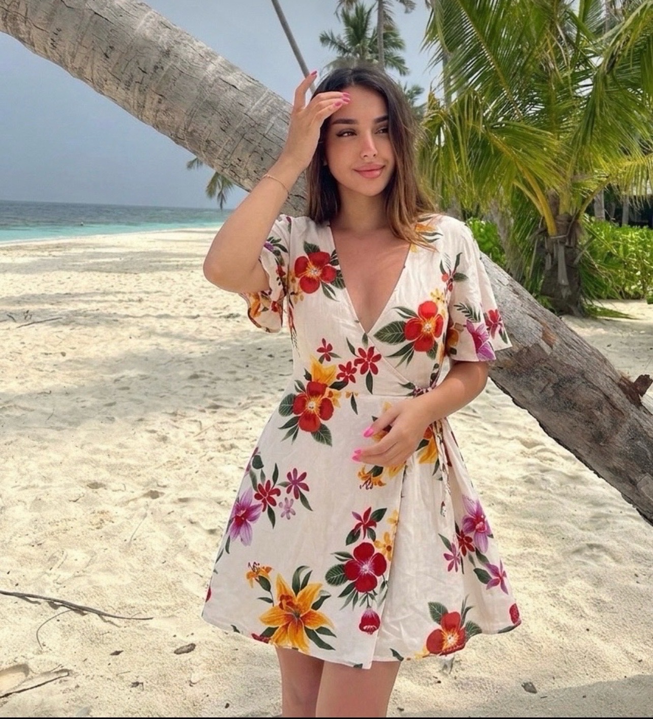 Robe fleurie