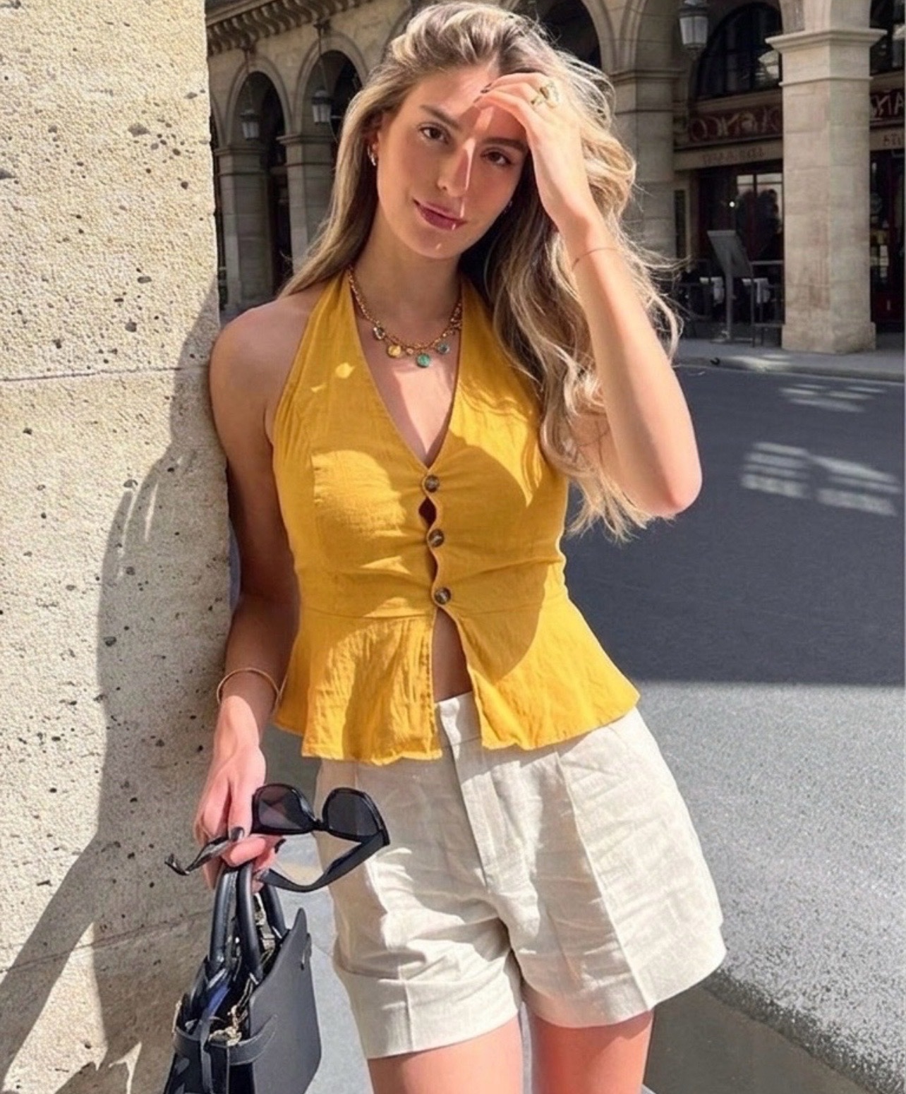 Jacket en lin 