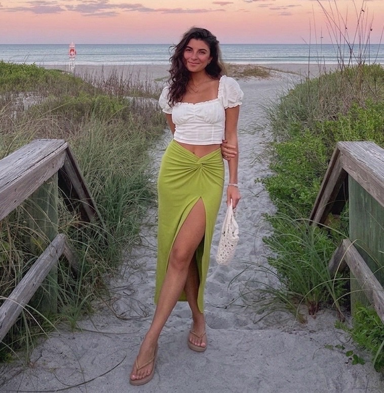 Jupe et crop top