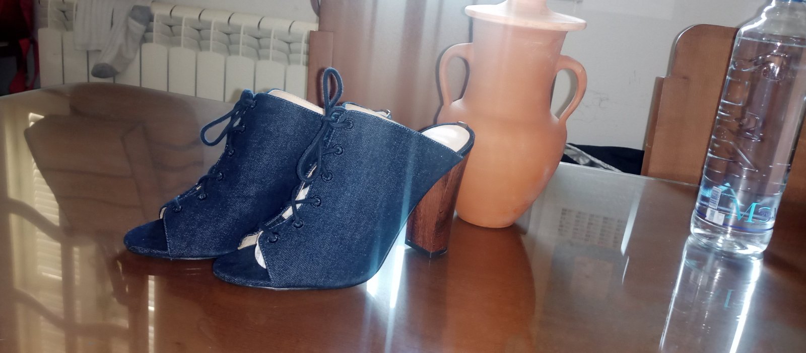 Mules à talon guess jamais portées