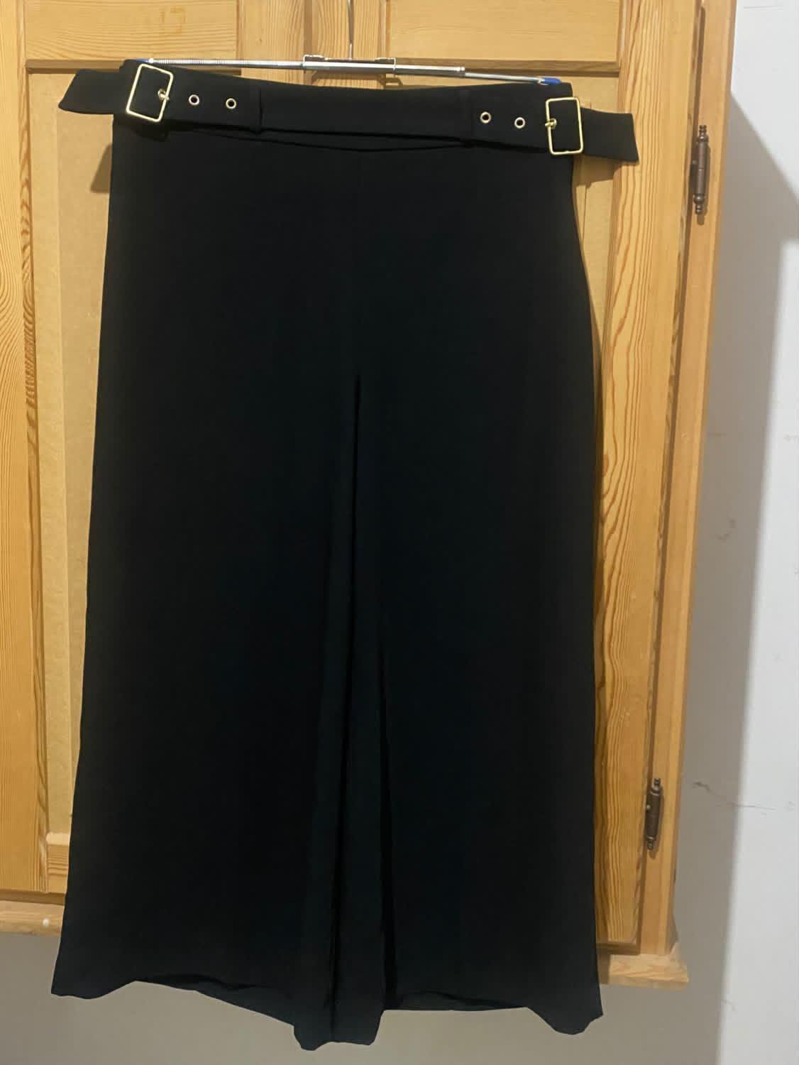 Pant à cheville large noir H&M 