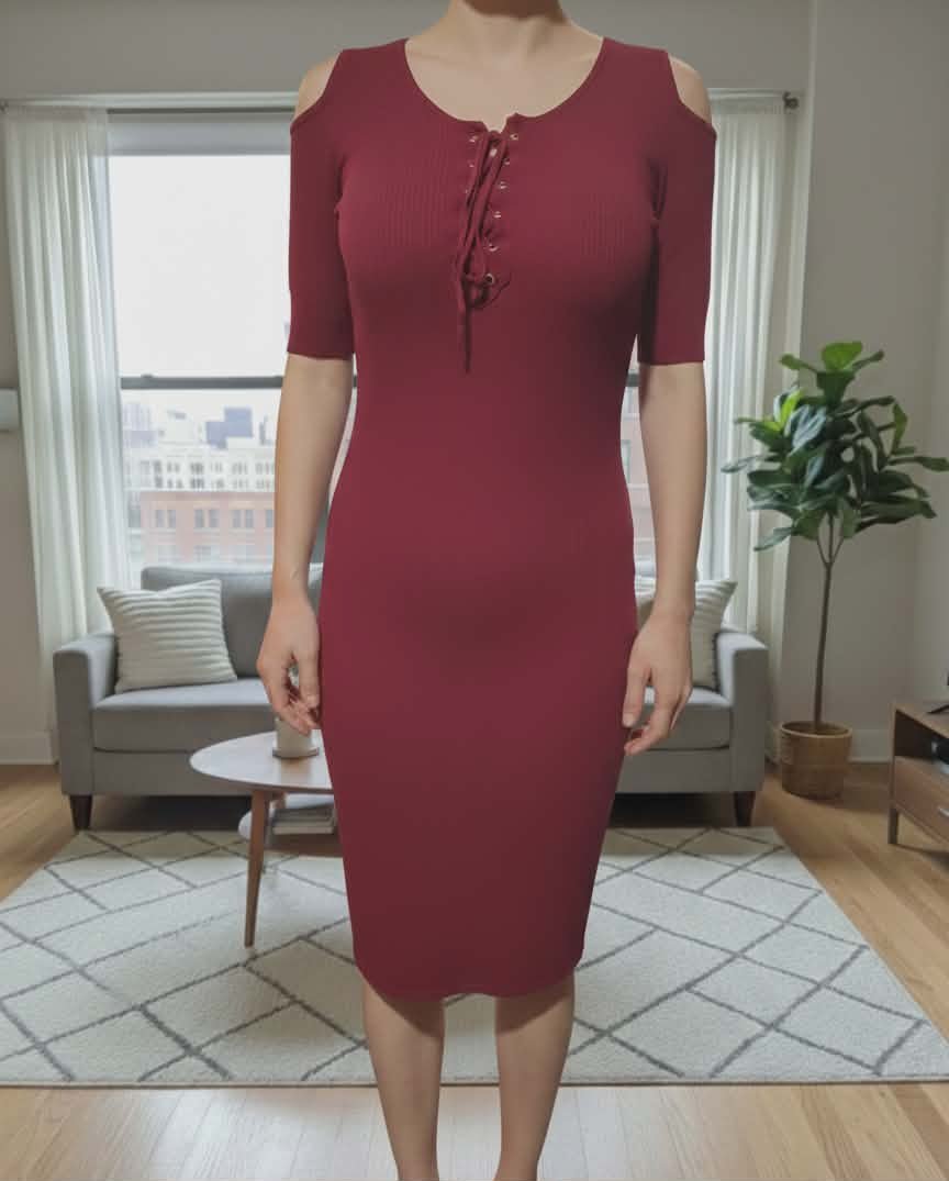 Robe bordeaux