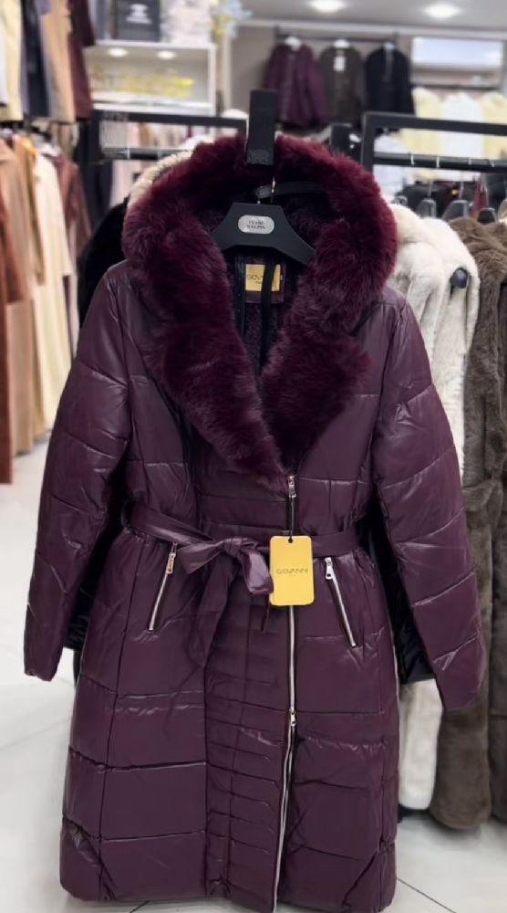 Manteau burgundy