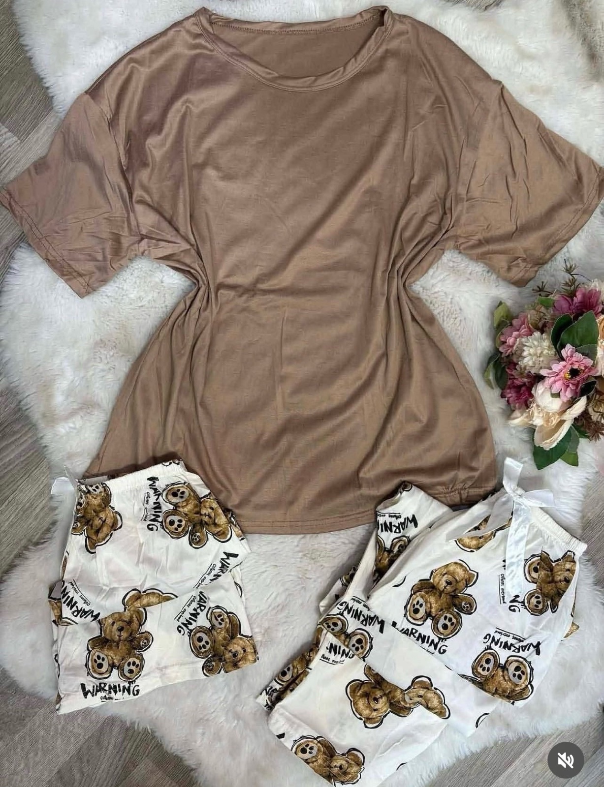 Pyjama al coton 3 pieces