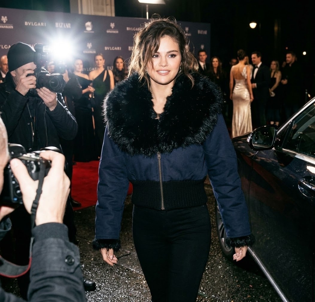 Veste avec fourrure