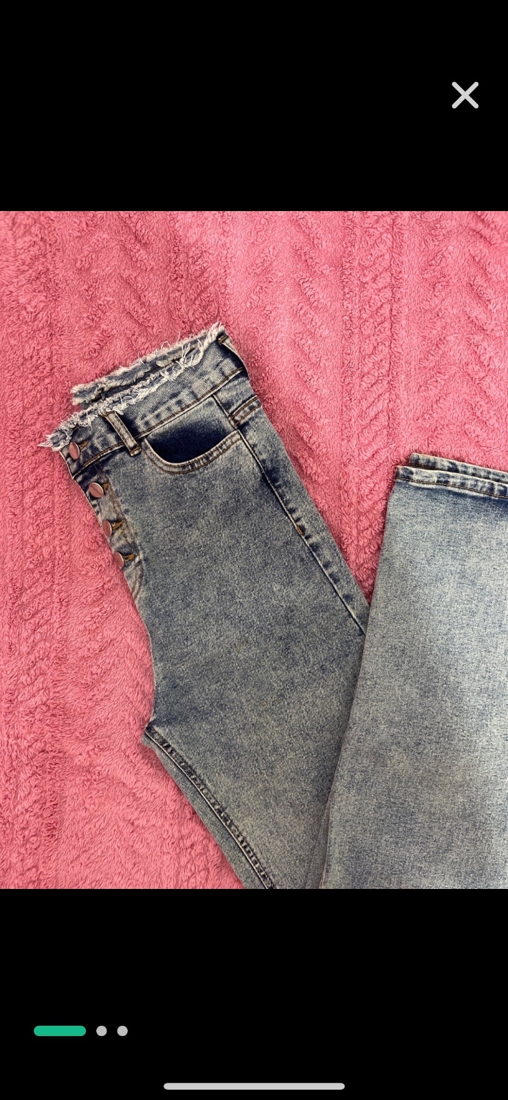 Pantalon large jean neuf !!!