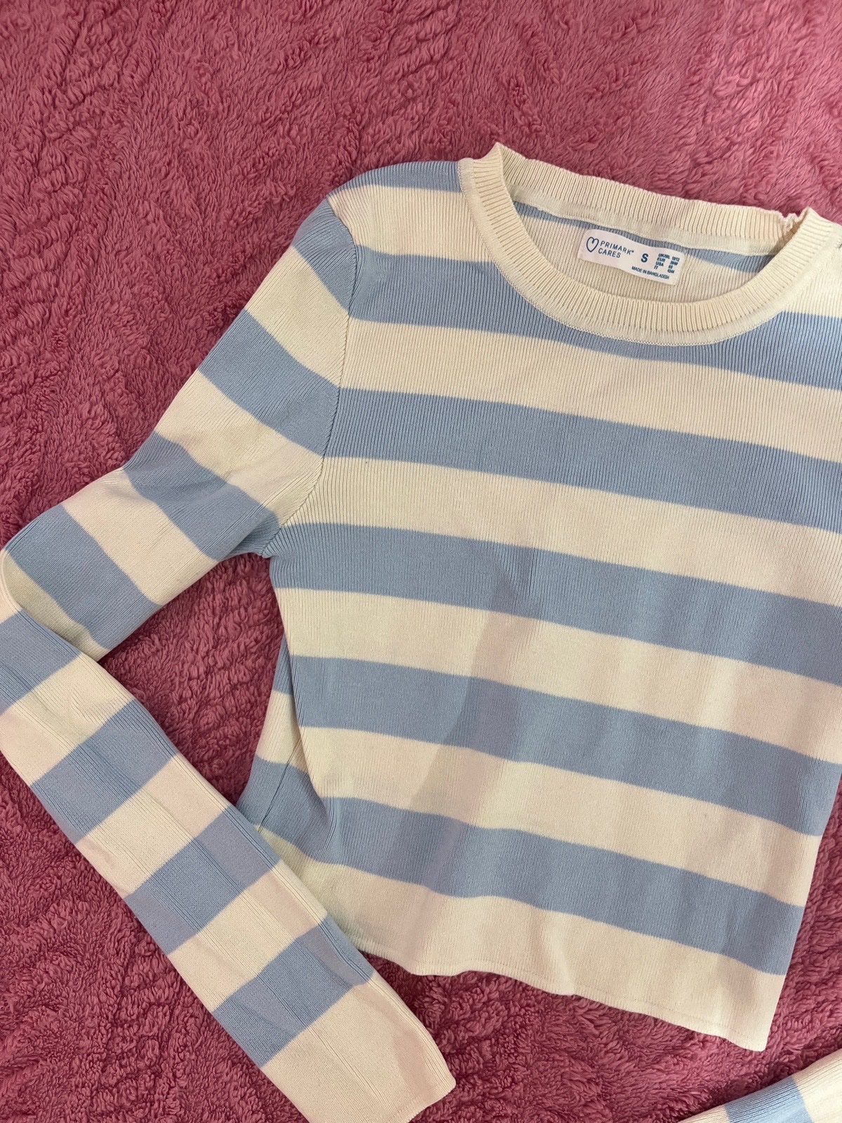Pull primark rayé taille s