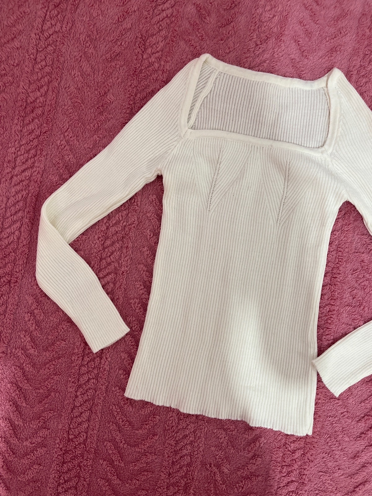 Pull blanc 