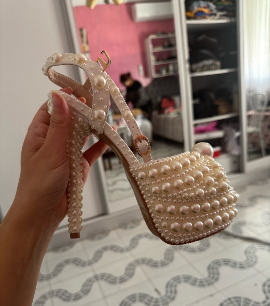 Escarpin perles