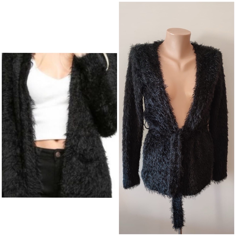Gilet Cardigan fourrure
