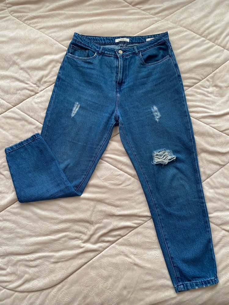 Pantalon jean (Mom fit)