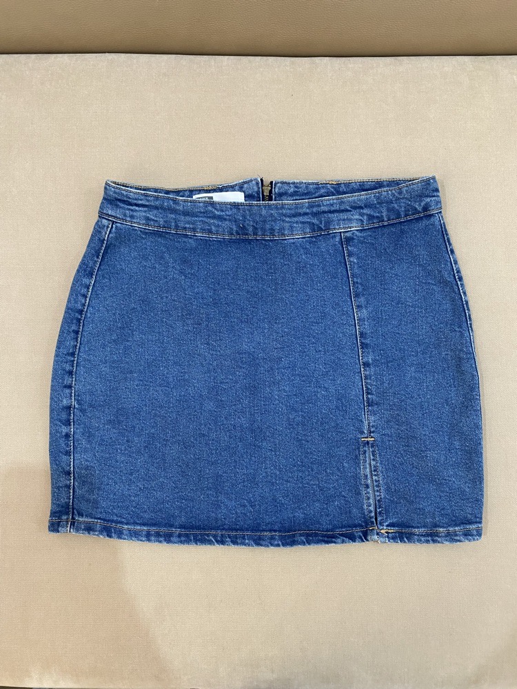 Mini jupe jean Bershka