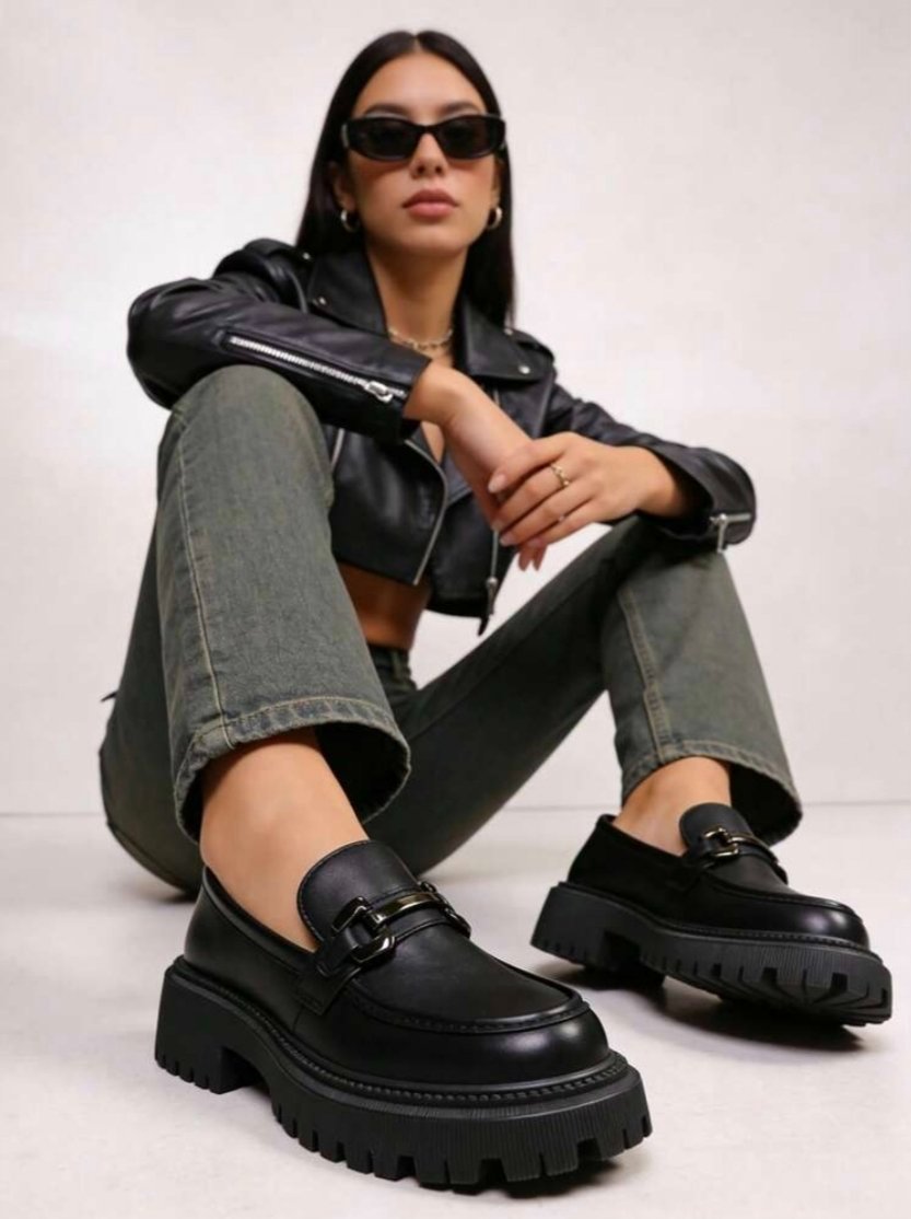 Mocassins noirs