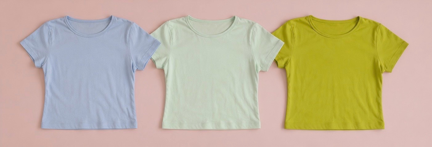 Pack de 3 crop tops