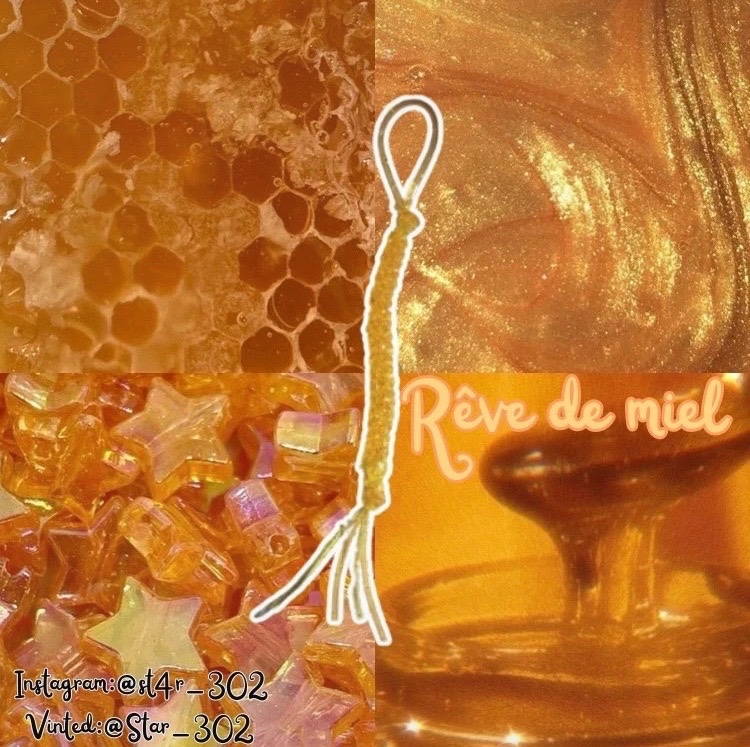 Porte-clé "Rêve de miel"🍯 Offert avec l'achat d'un sac
