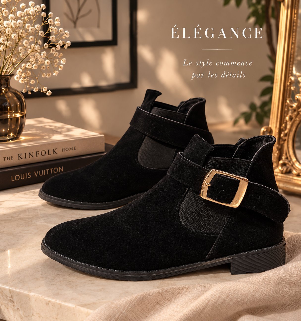 Bottes noires ✨️