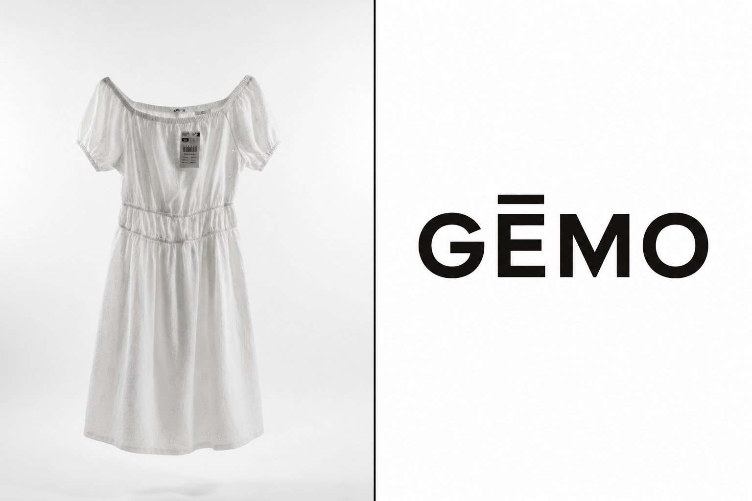 🌸 Le coup de cœur de l'été : la robe blanche GĒMO (robe neuf jamais porté avec la ticket )