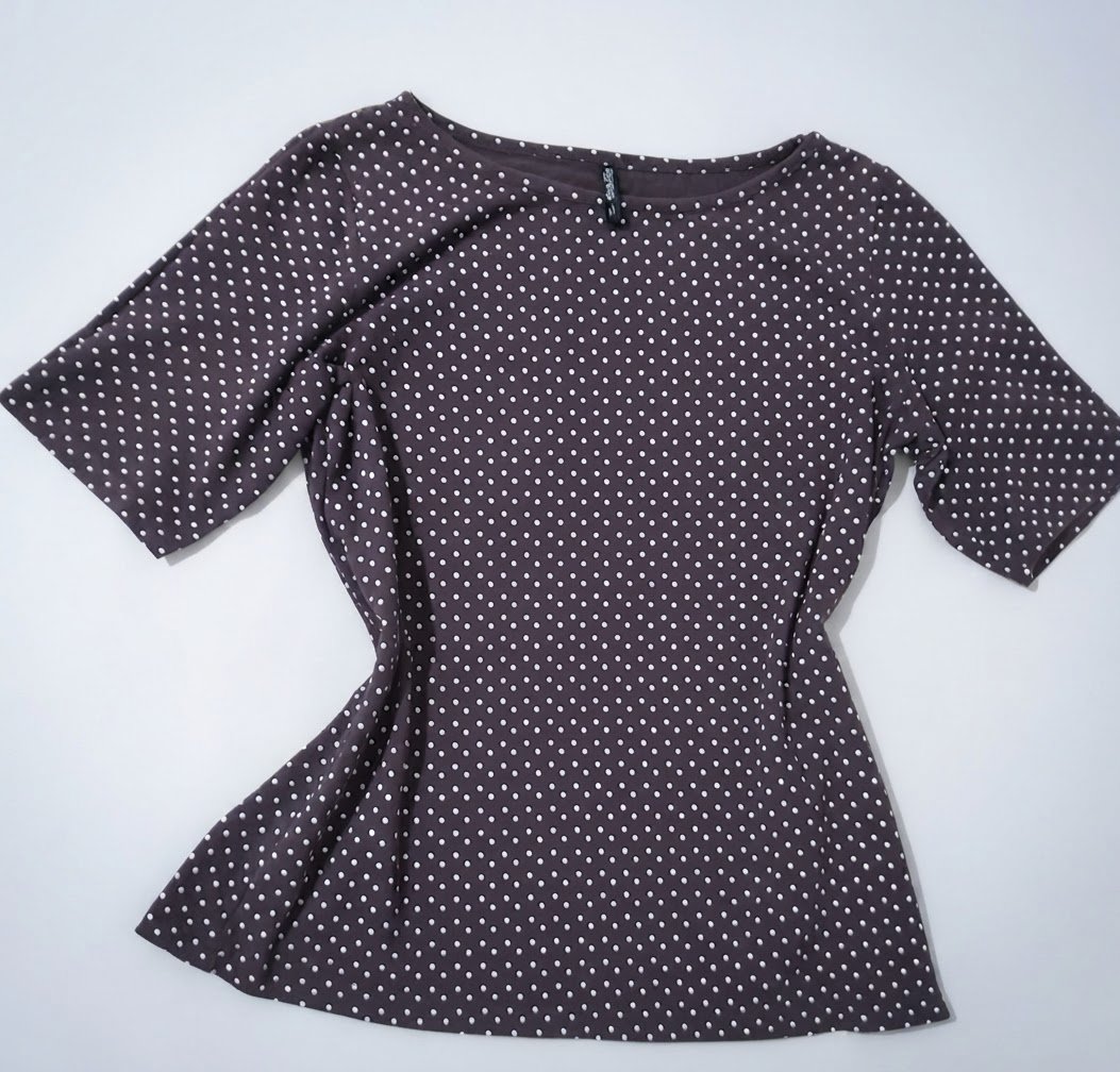 ✨ t-shirt à pois élégante – Chic tendance 2026 ✨️✨️ jamais portée 