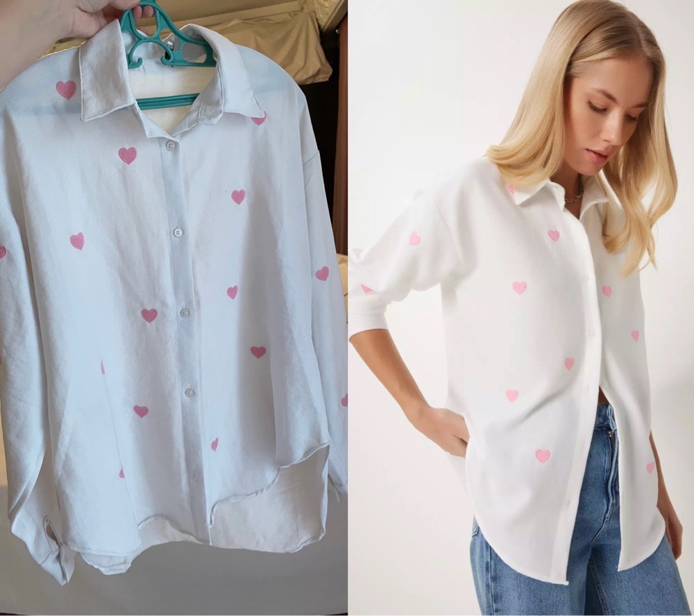 Chemise blanche 💞