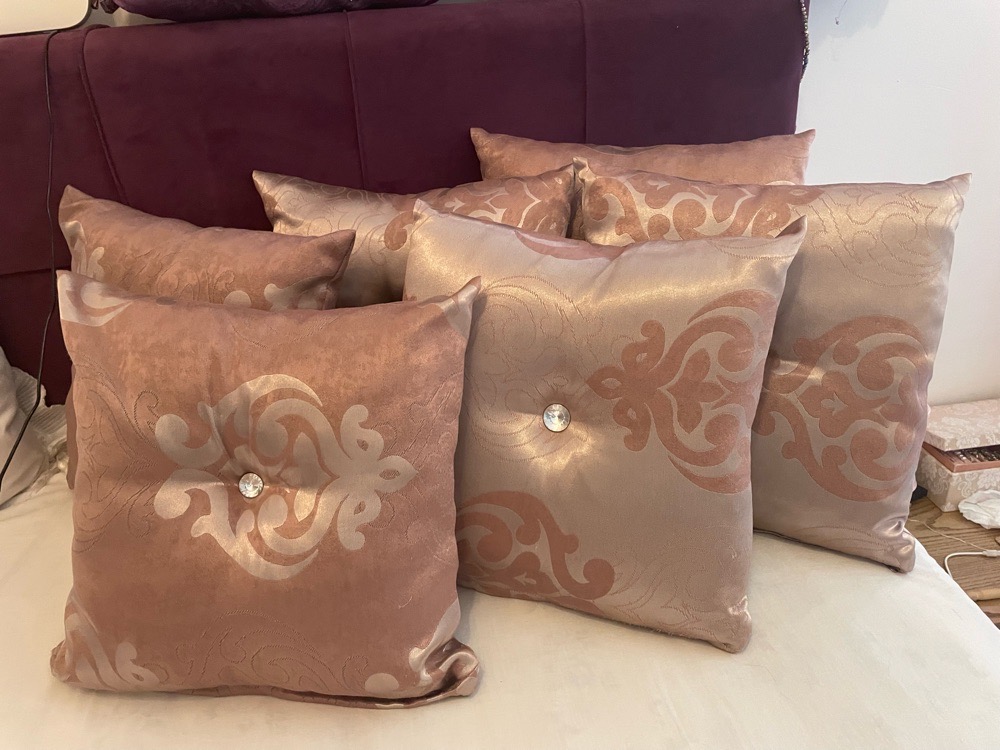 6 coussins décoratifs 