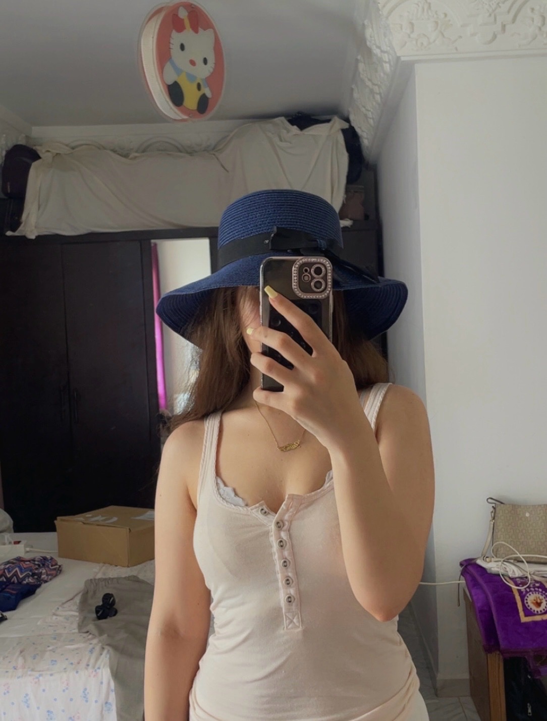 Chapeau de plage 
