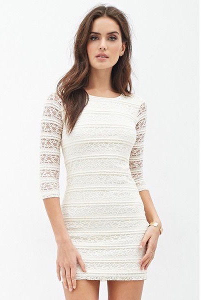 Minni robe blanche 
