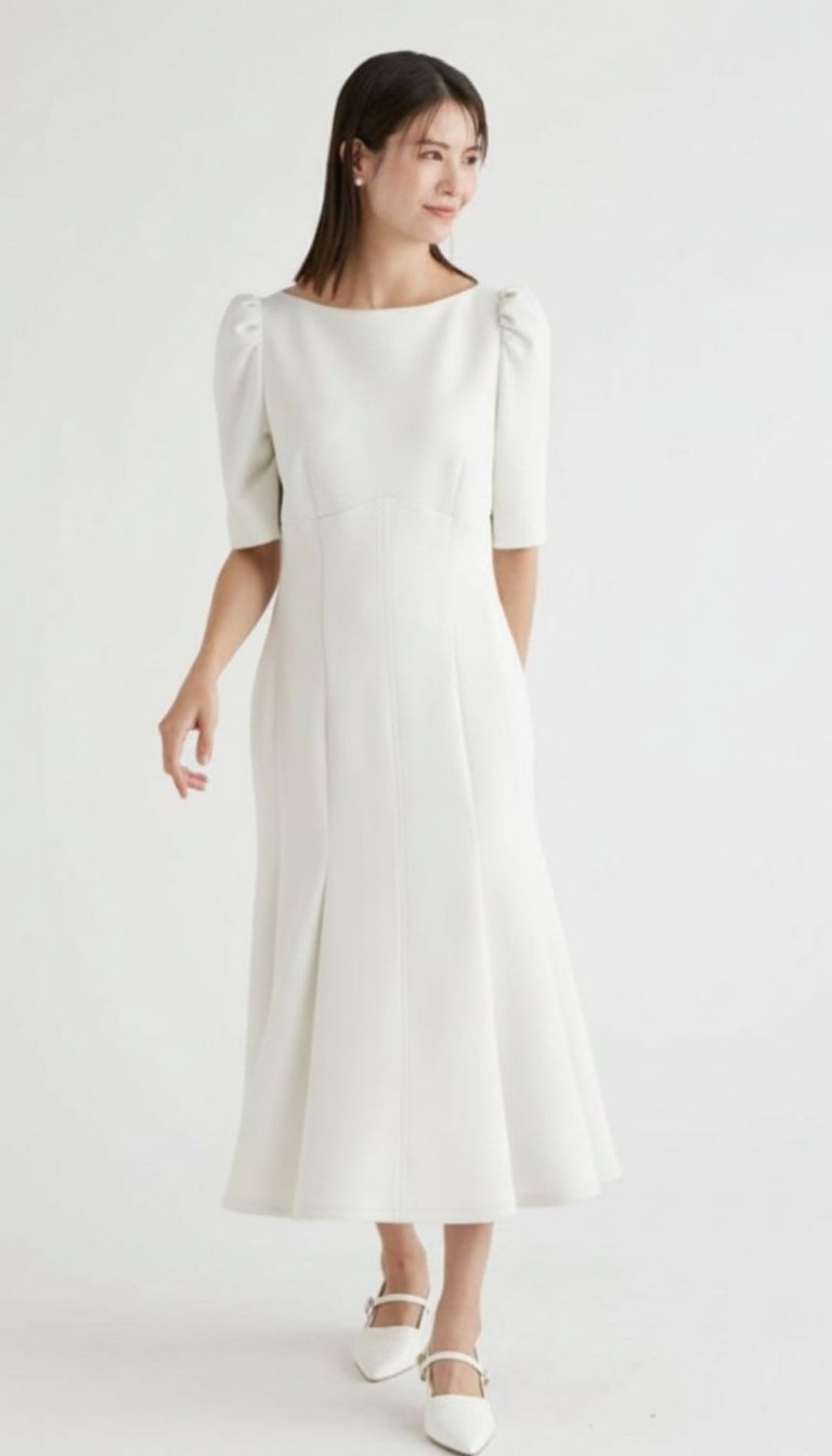 Robe blanche shein taille S