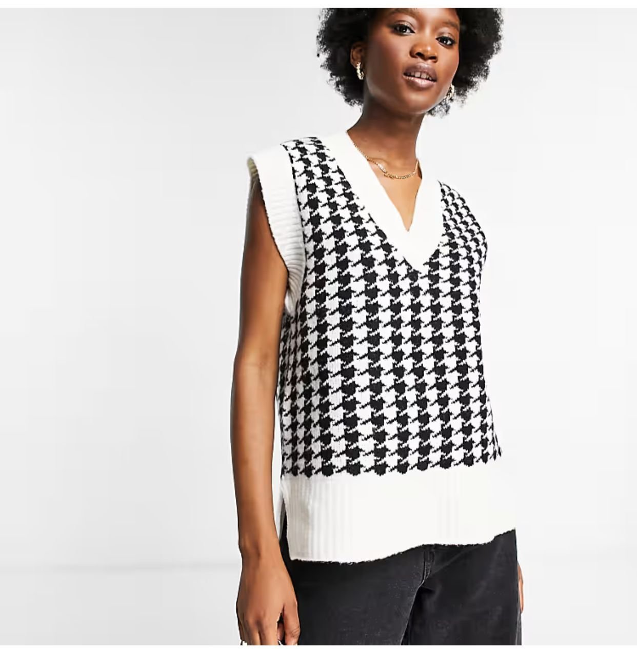 Pull sans manche taille L