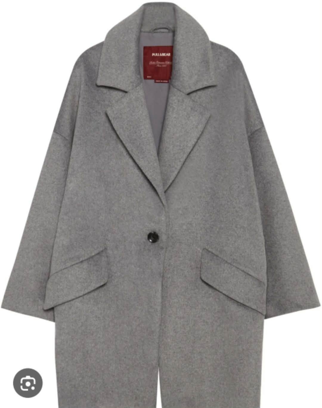 Manteau gris cachemire de la marque PULL&BEAR taille S/M