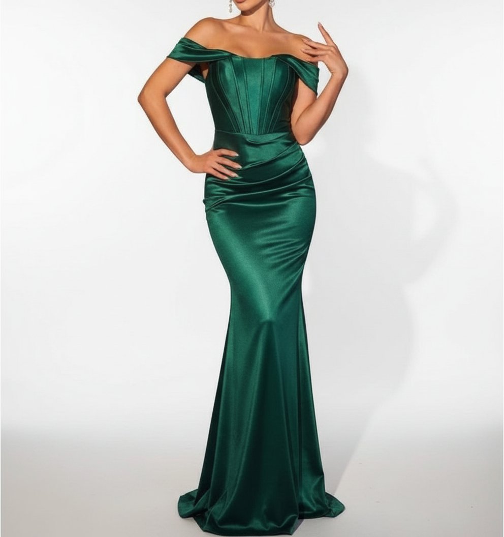 Robe soirée vert taille S 👗 