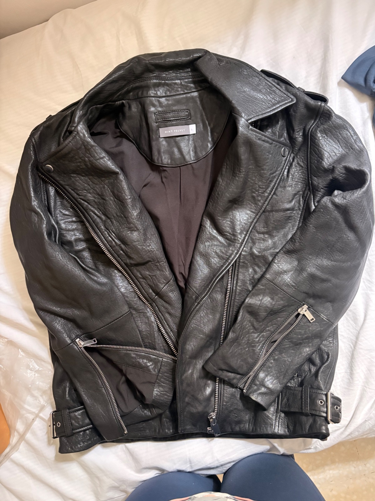 Vrai cuir / de la marque Mint velvet