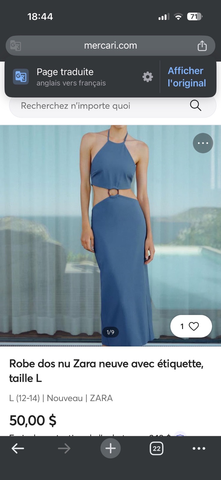 Robe zara 