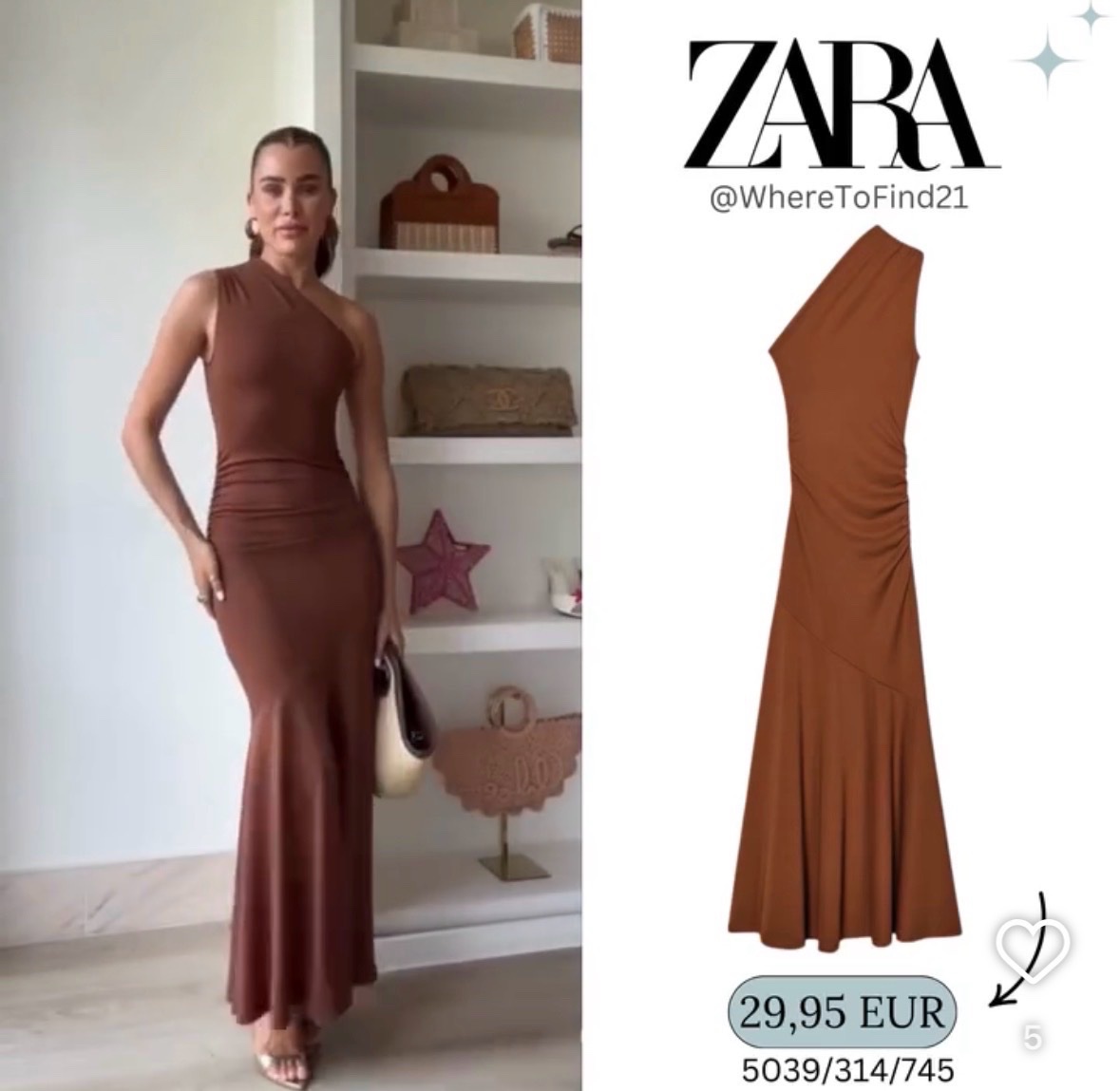 Robe zara taille M 