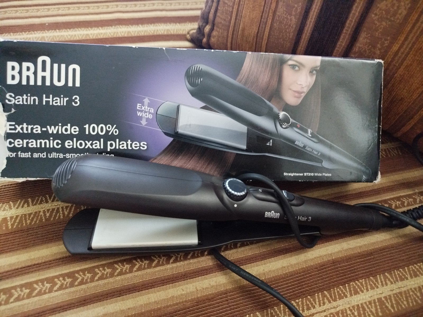 Lisseur cheveux Braun 100% Ceramic 
