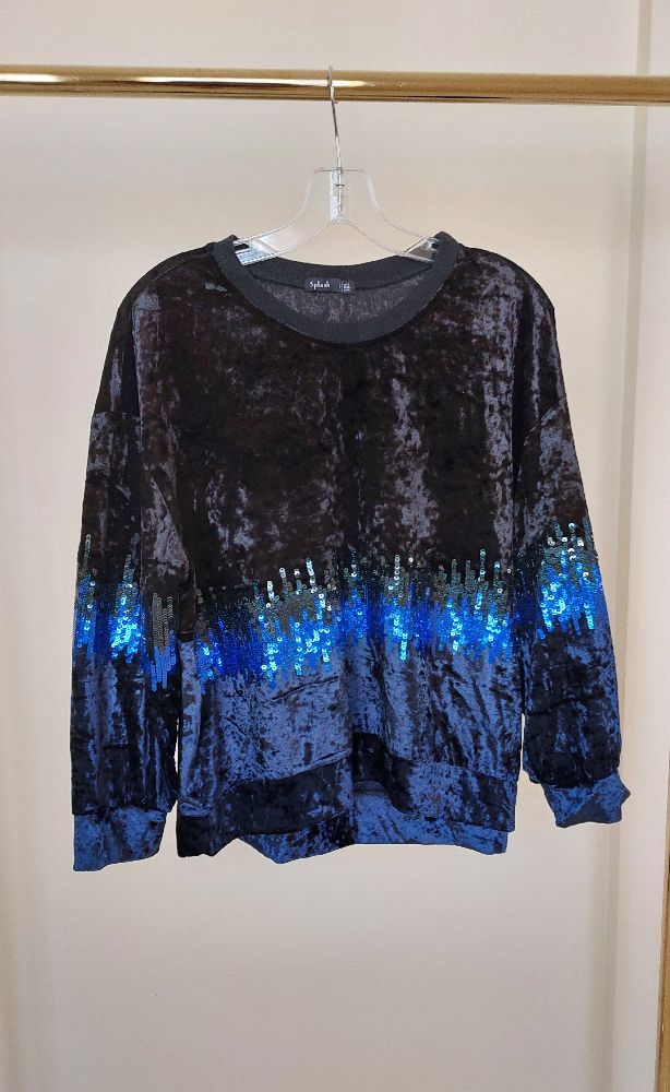 Sweat  en velours