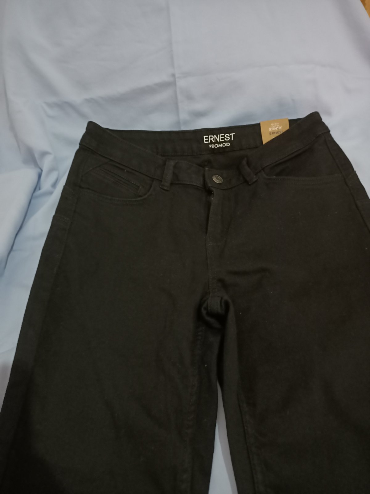Pantalon jean noir Promod 