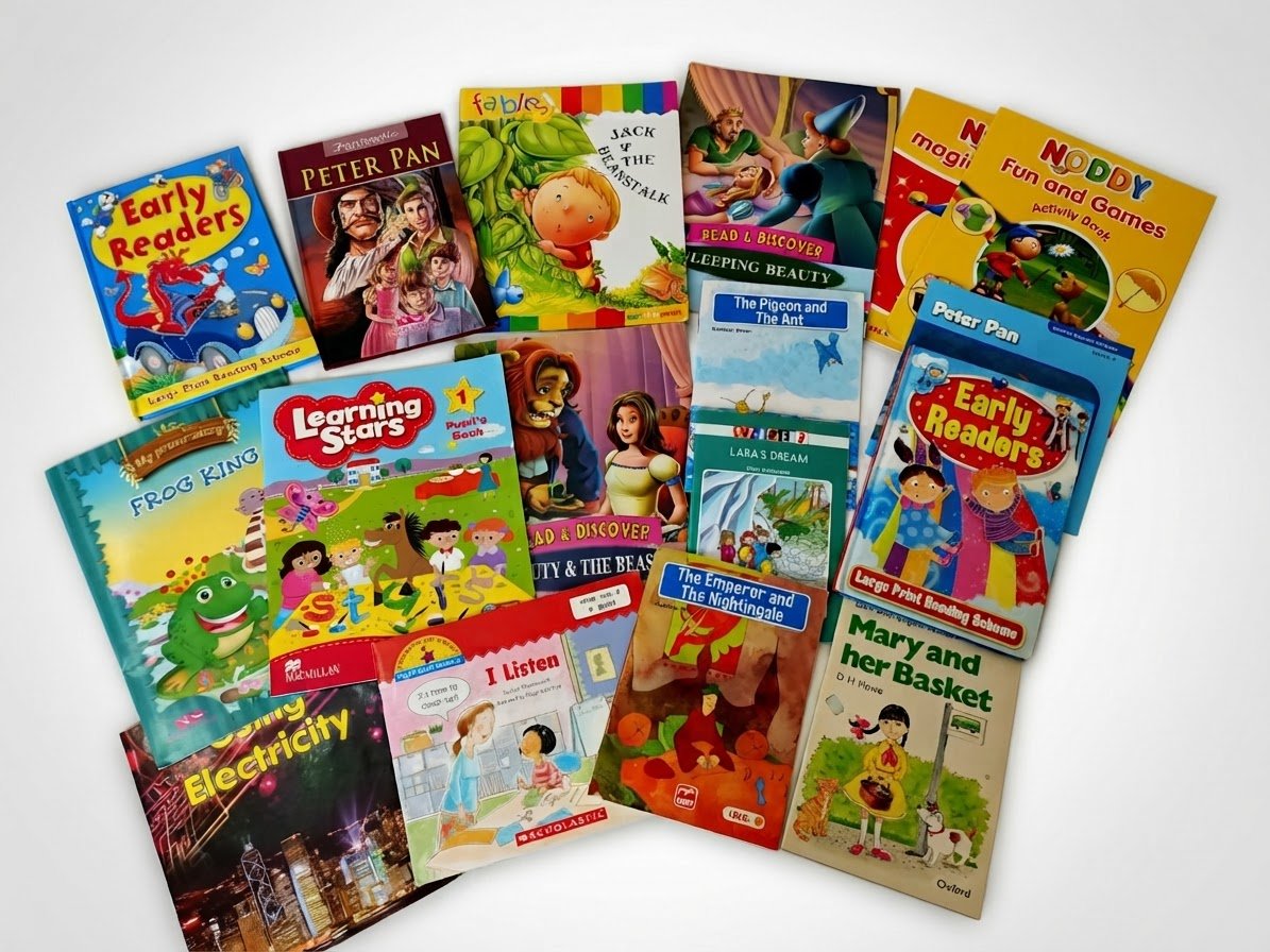 Pack de livres en anglais pour enfants 