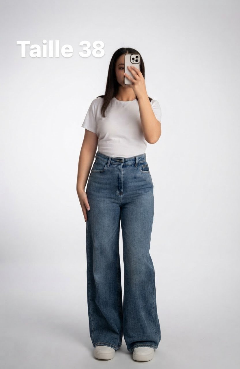 Pantalon jeans taille 36 