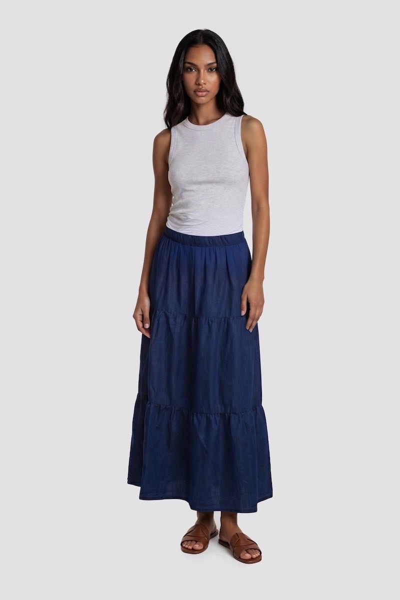 Maxi skirt jeans 