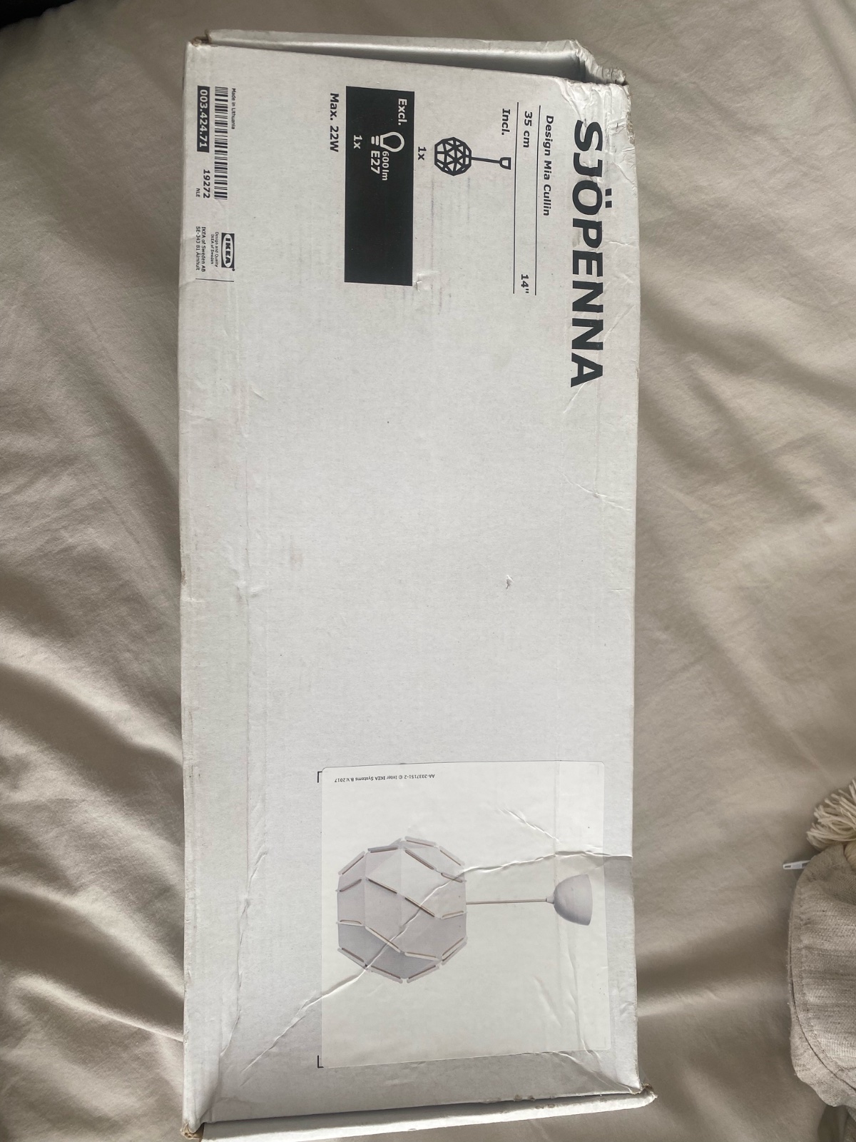 Lustre IKEA importe de france 🇫🇷emballé 
