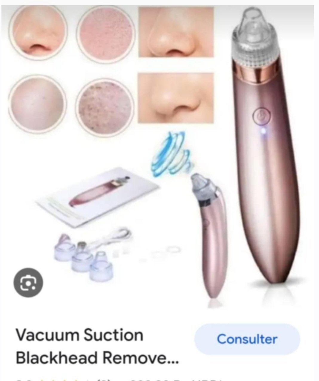 Aspirateur facialle 