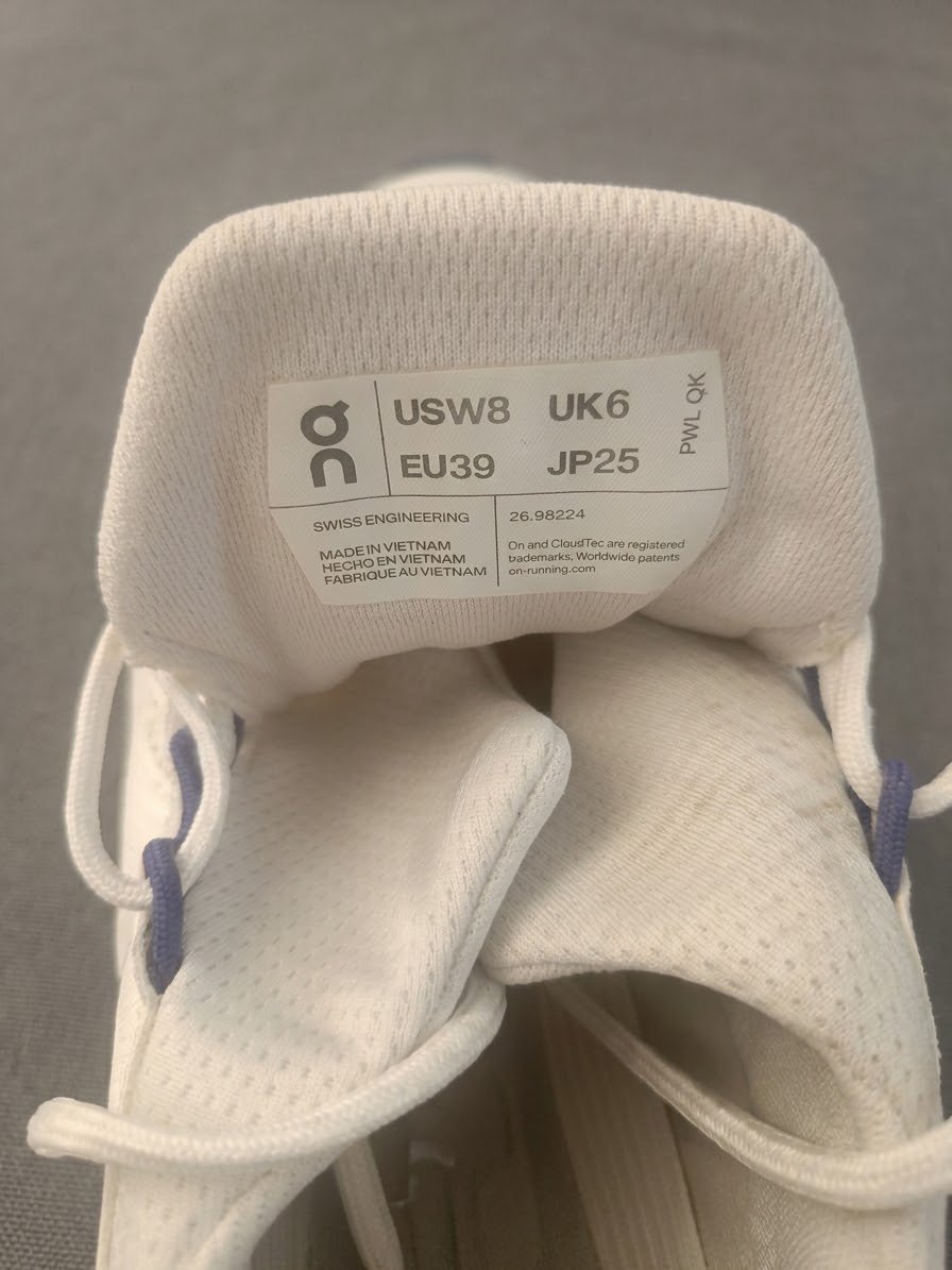 Baskets On Running pointure 39