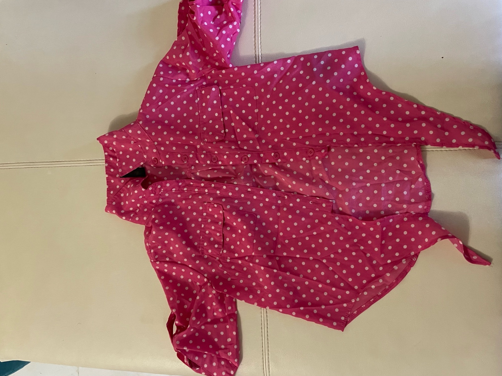 Chemise rose