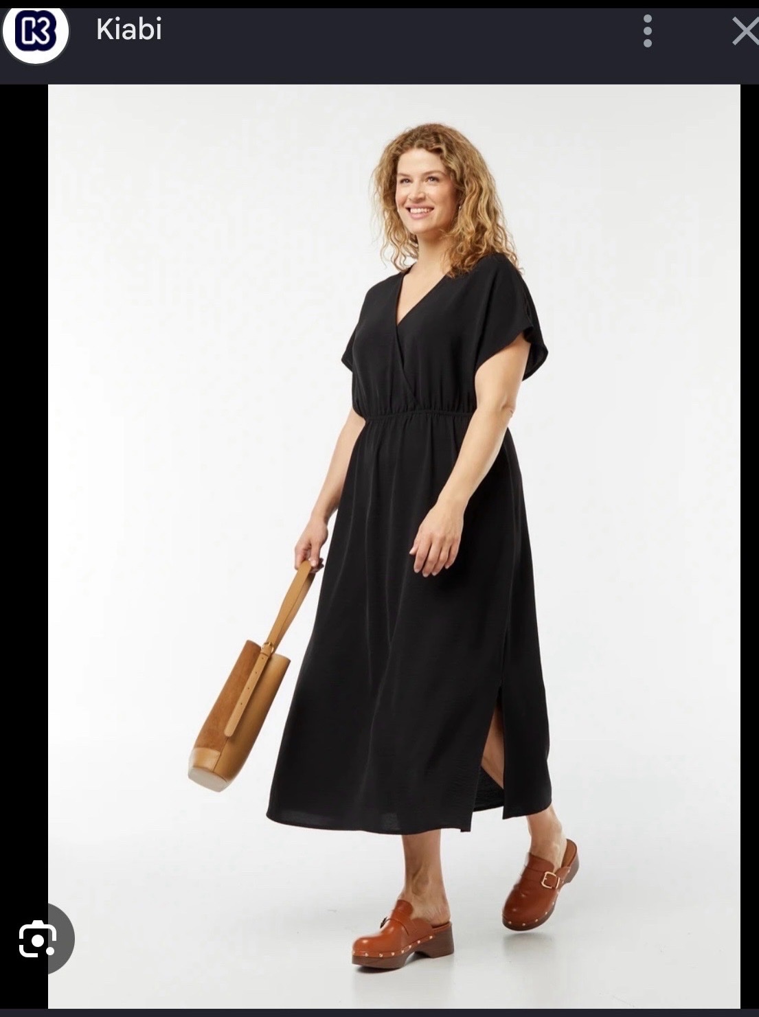Robe Kiabi grande taille Portefeuille milongue 52/54