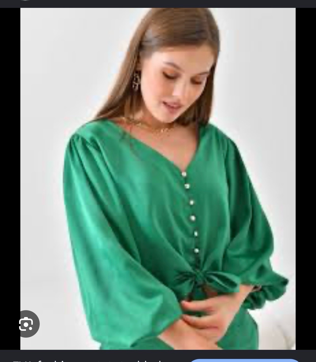 Chemise verte grande taille made in italy 46/48