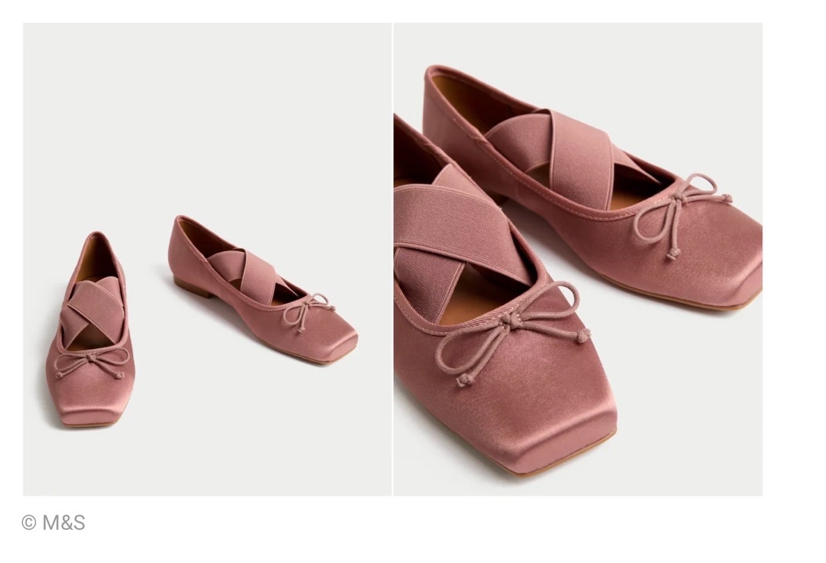 Ballerines ballets fantasy rose jamais portee 41/42