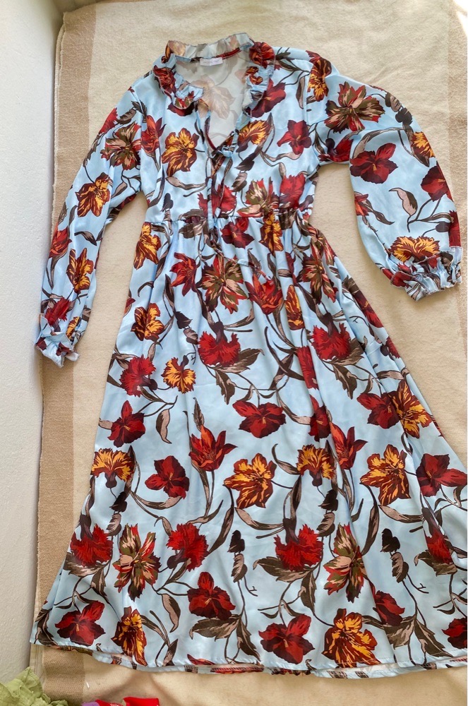 Robe made in italy milongue satinee 42/44