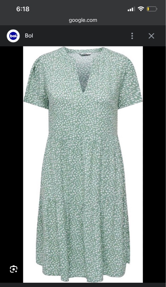 Robe midi fleurie en cotton 42/44