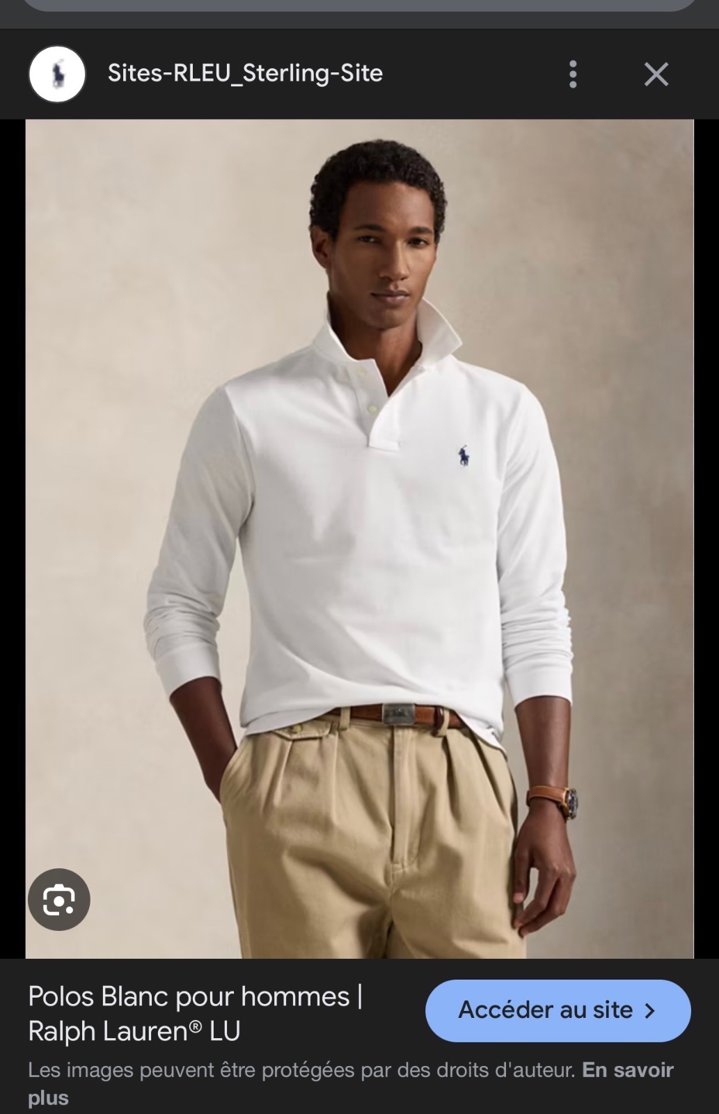 Pull en blanc Polo Ralph Lauren unisex grande taille 44/46